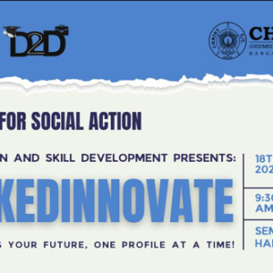 LinkedInnovate: Workshop for Empowering Careers with GenAI (Christ College)